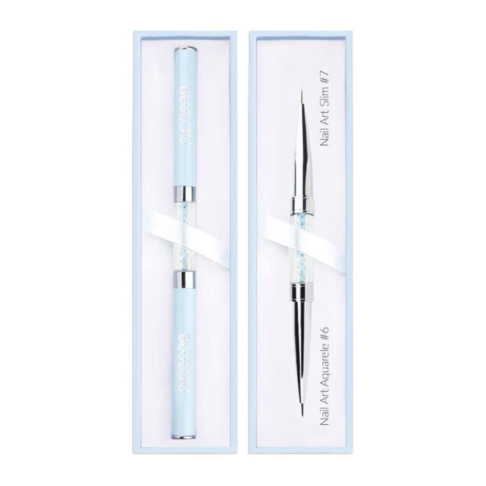 Brush Nail Art Aquarele #6 - Nail Art Slim #7.jpg
