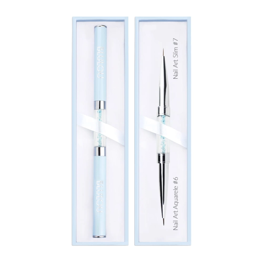 Brush Nail Art Aquarele #6 - Nail Art Slim #7.jpg