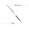 Brush Nail Art One Stroke #2 - Nail art Slim #9 01.webp