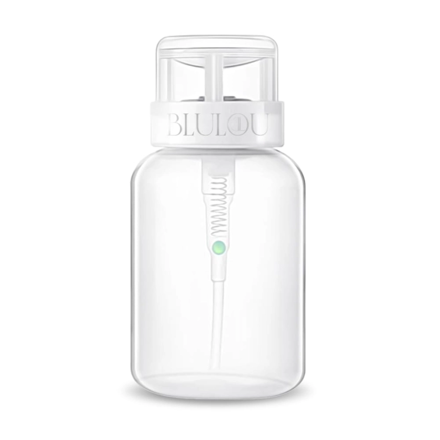 Dozownik Do Płynów z Pompką White - 200ml.jpg