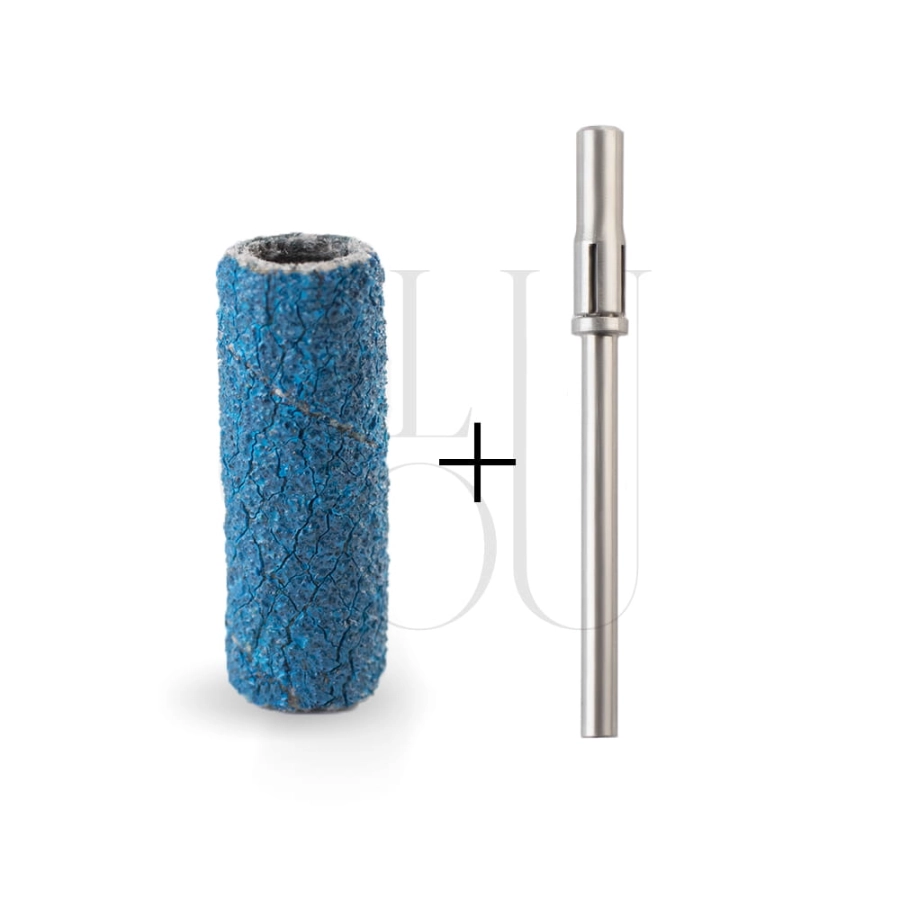 Nakładki Ścierne Blue MINI + Mandrel #240 - 50 sztuk.jpg
