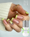 Lakier hybrydowy BluLou 9ml Luxury - odcień zielony NO: 417