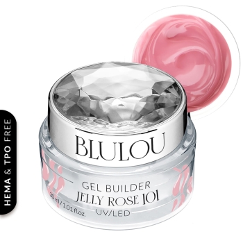 JELLY Builder Gel - Rose - 101 HEMA FREE 30ml - Termin ważności: 12.2026