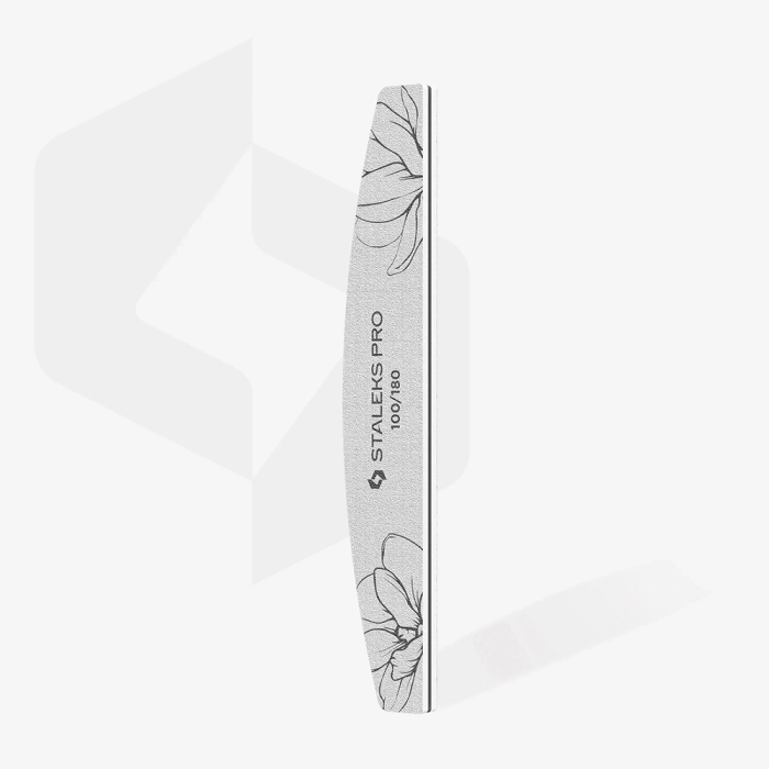 STALEKS EXPERT 40 Mineralny pilnik do paznokci półksiężyc, 100/180 
