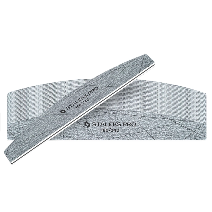 ZESTAW 25 sztuk - Pilnik mineralny półksiężyc STALEKS SMART 40 - 180/240
