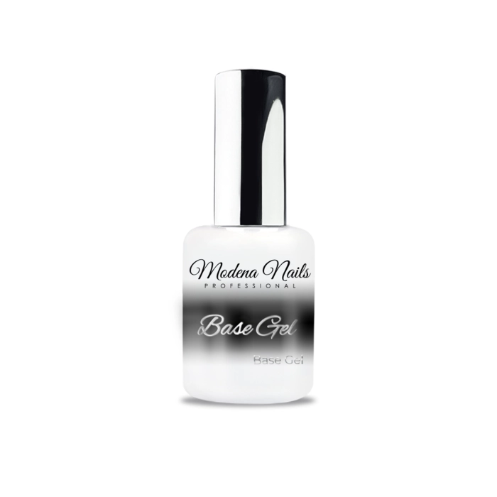 Modena Nails Base Gel 15 ml - Baza Hybrydowa - wzmacniająca przyczepność żeli, hybryd, akrylo żeli, baz budujących 