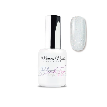 Modena Nails Professional Top Blink Non Wipe 15 ml - top nabłyszczający 