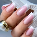 Modena Nails Professional Biały żel do malowania końcówek french z pędzelkiem - French Liner Gel 8ml