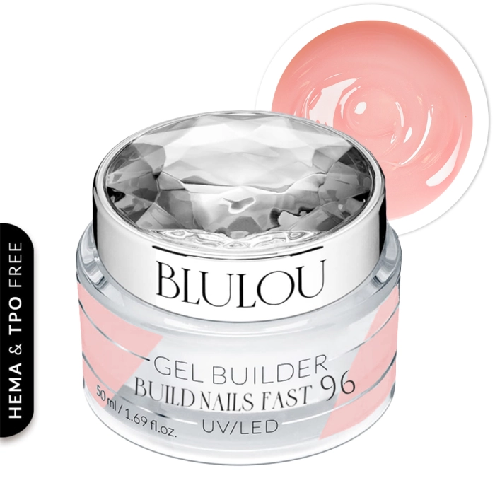 BUILD NAILS FAST 50 ml - żel budujący średniogęsty - 96