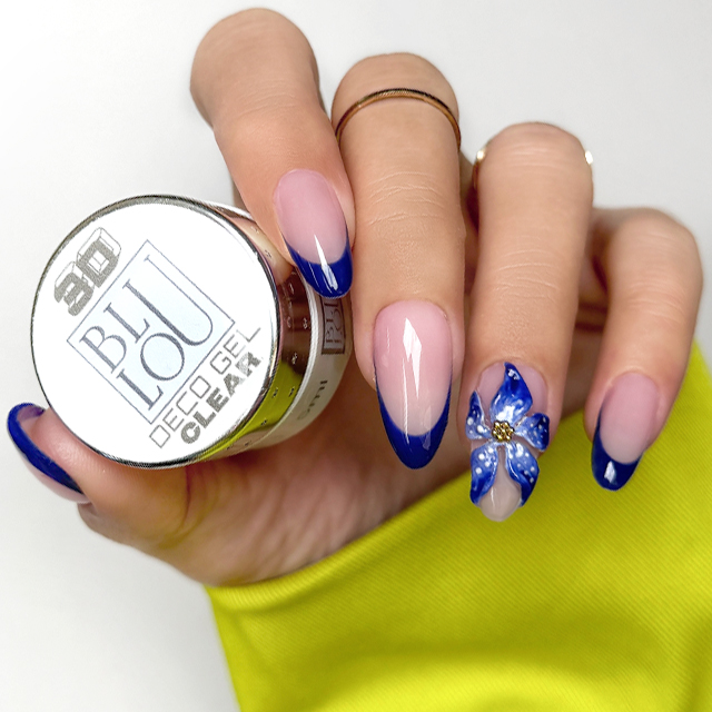 3D Decorations with 3D Deco Clear from BLULOU – art and precision on nails
